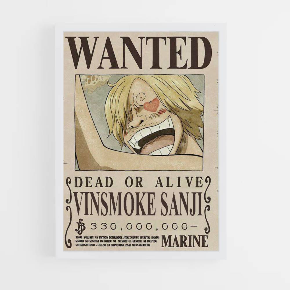 Pôster Vinsmoke Sanji