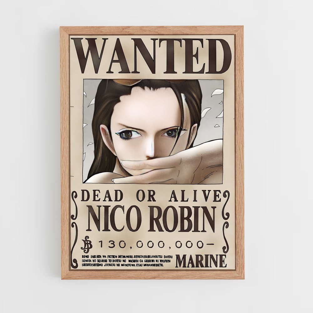 wanted-one-piece-10 cadre Bois clair