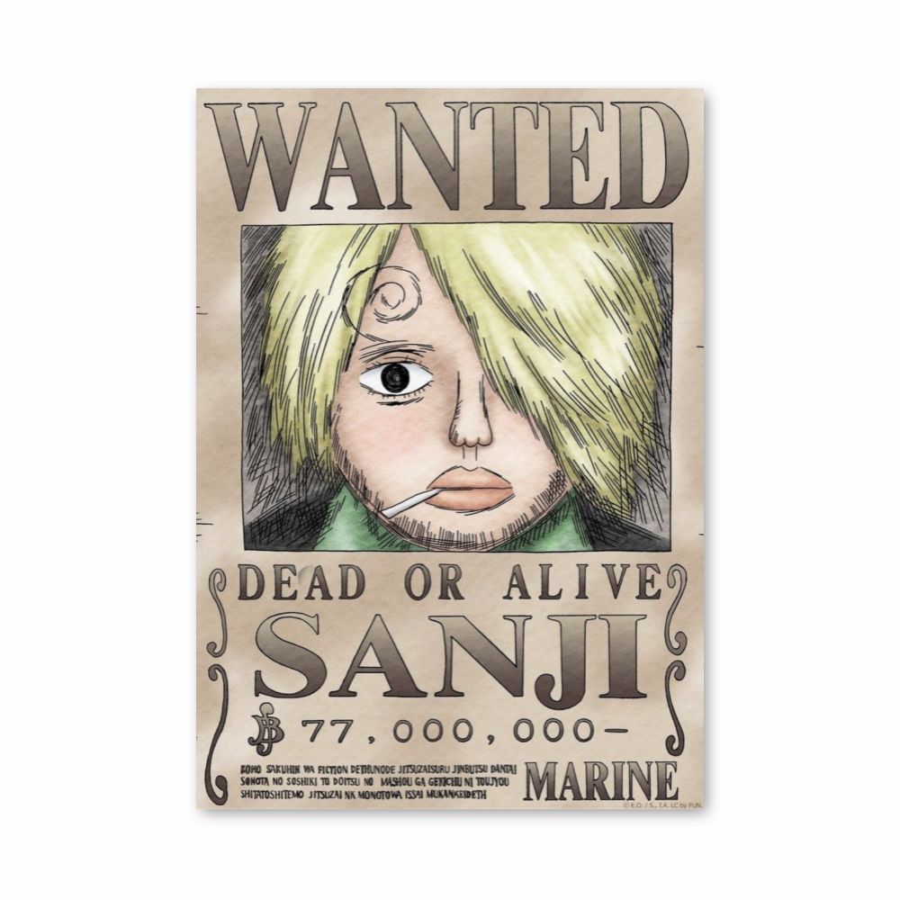 Póster Sanji