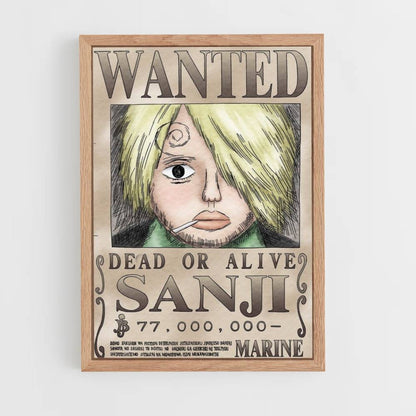 Póster Sanji