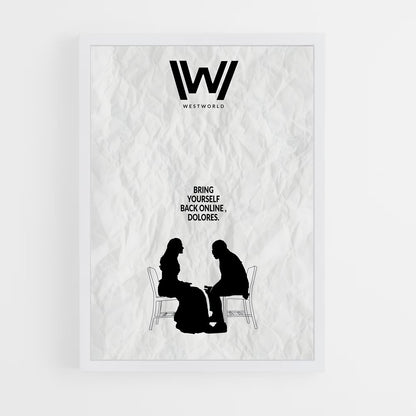 westworld-4 cadre Blanc