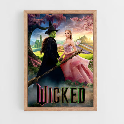wicked-1 cadre Bois clair