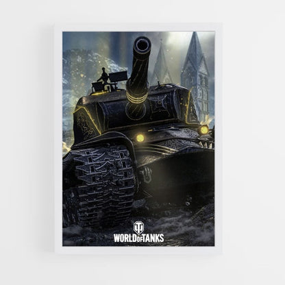 Pôster World of Tanks Neon