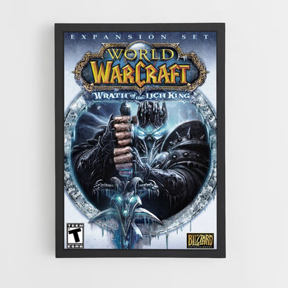 Pôster World of Warcraft Ira do Lich King