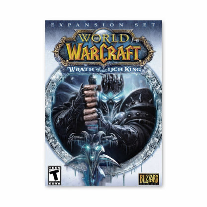 Pôster World of Warcraft Ira do Lich King