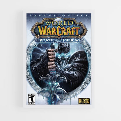 Pôster World of Warcraft Ira do Lich King