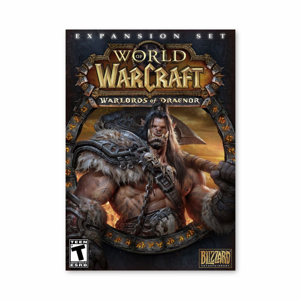 Pôster World of Warcraft Warlords of Draenor