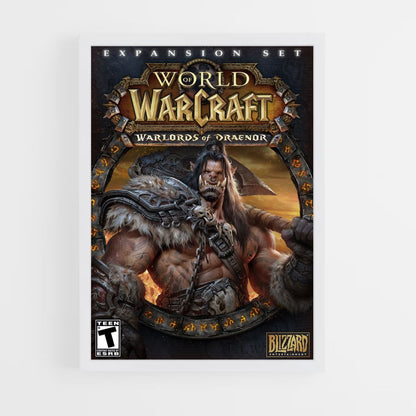 Pôster World of Warcraft Warlords of Draenor