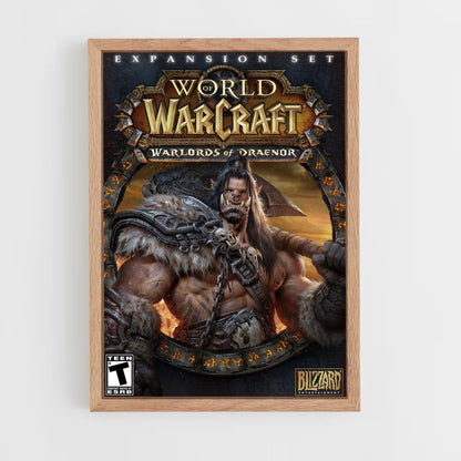 Pôster World of Warcraft Warlords of Draenor