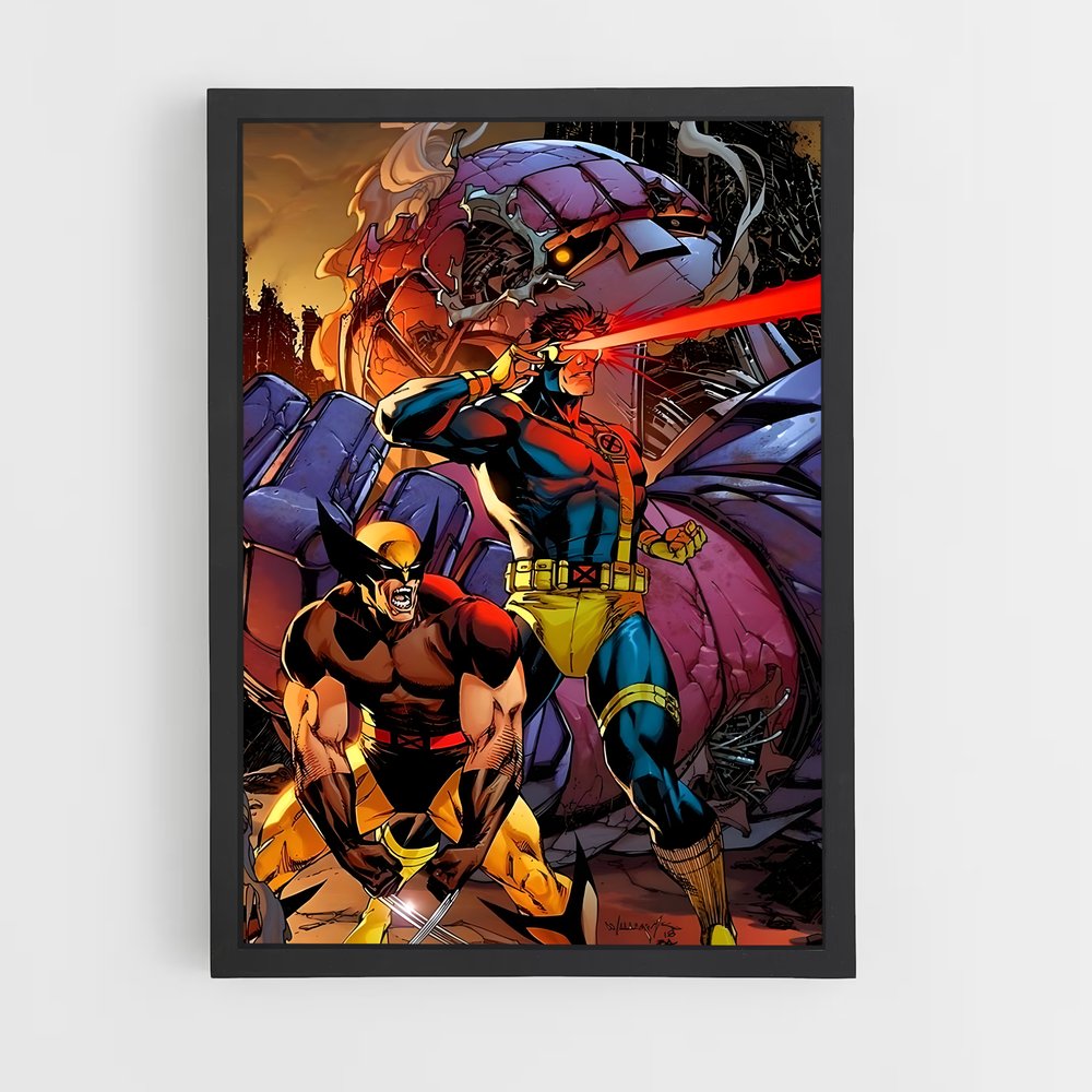 xmen-15 cadre Noir