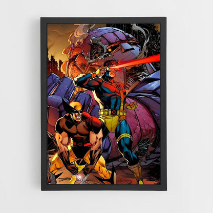 xmen-15 cadre Noir