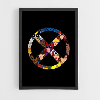 xmen-2 cadre Noir
