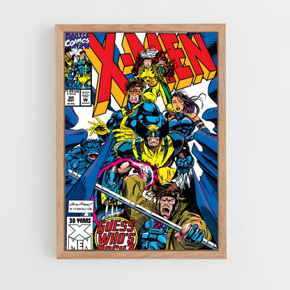 xmen-22 cadre Bois clair