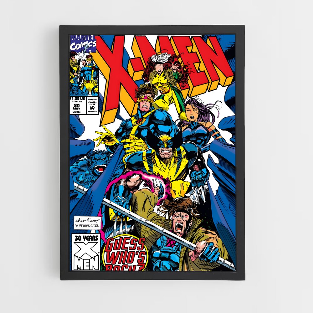 xmen-22 cadre Noir