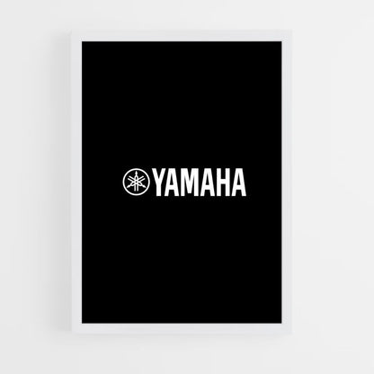 Pôster do logotipo da Yamaha