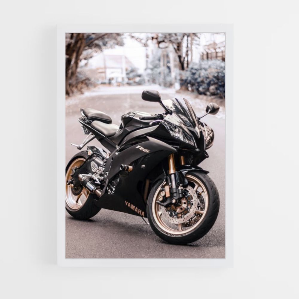 Poster Yamaha Preto