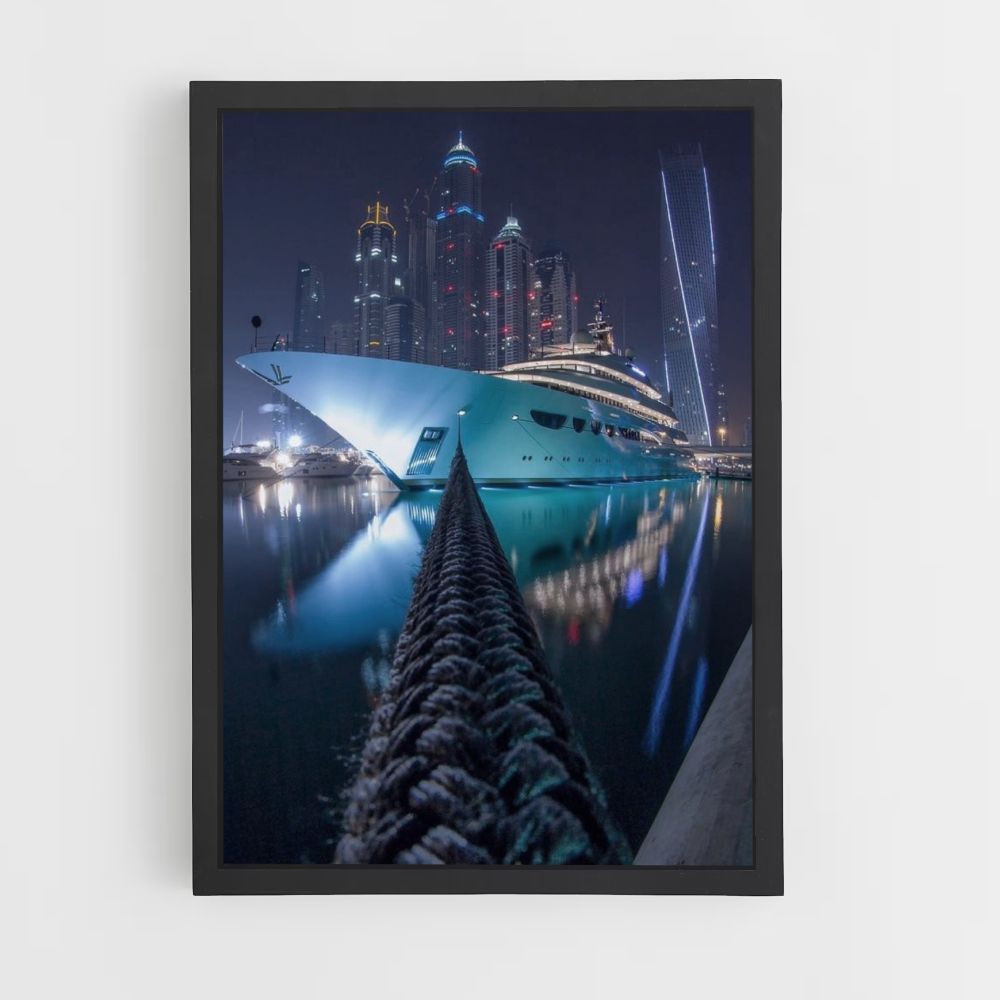 Póster Yacht City