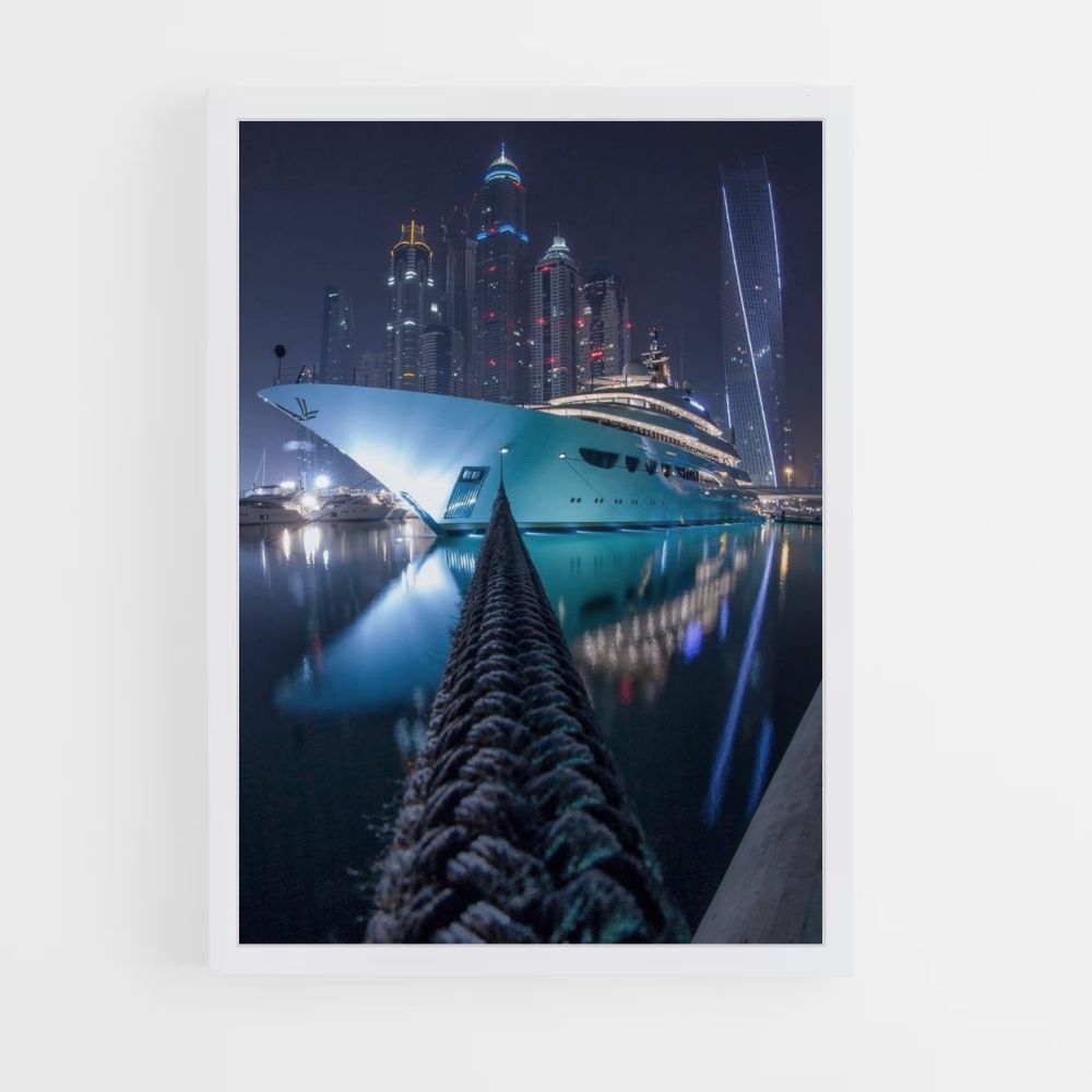 Póster Yacht City