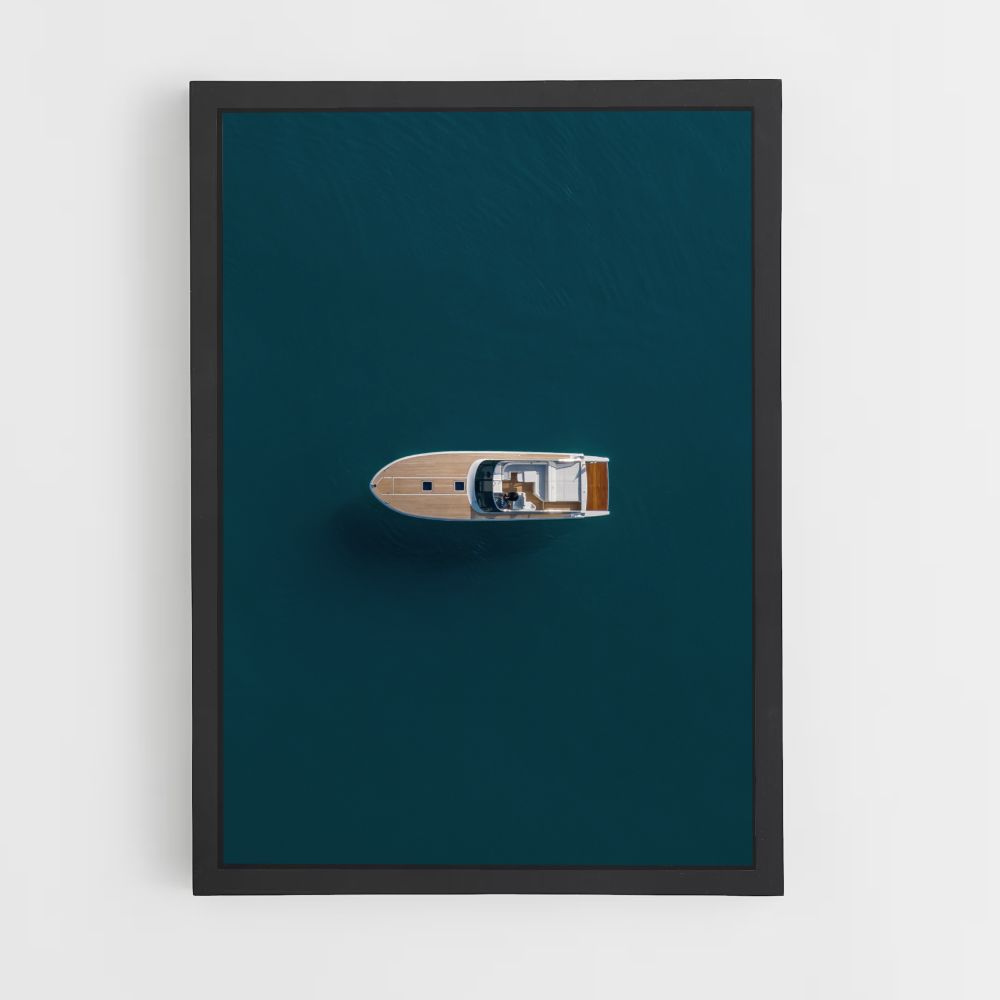 Póster Yacht Ocean