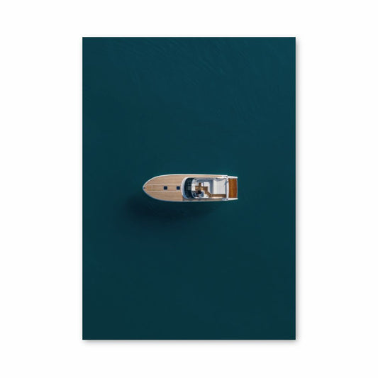 Póster Yacht Ocean