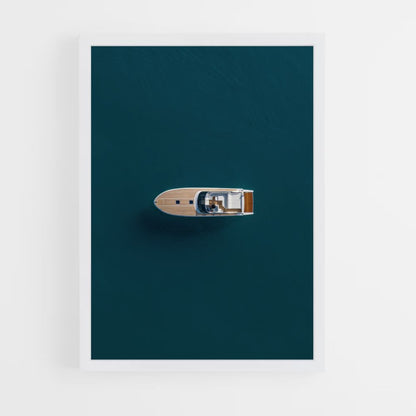 Póster Yacht Ocean