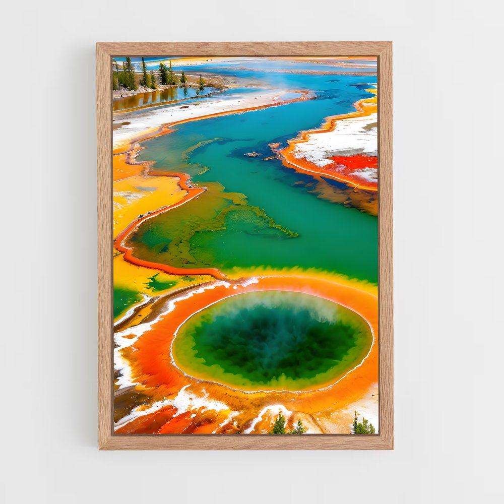 yellowstone-13 cadre Bois clair