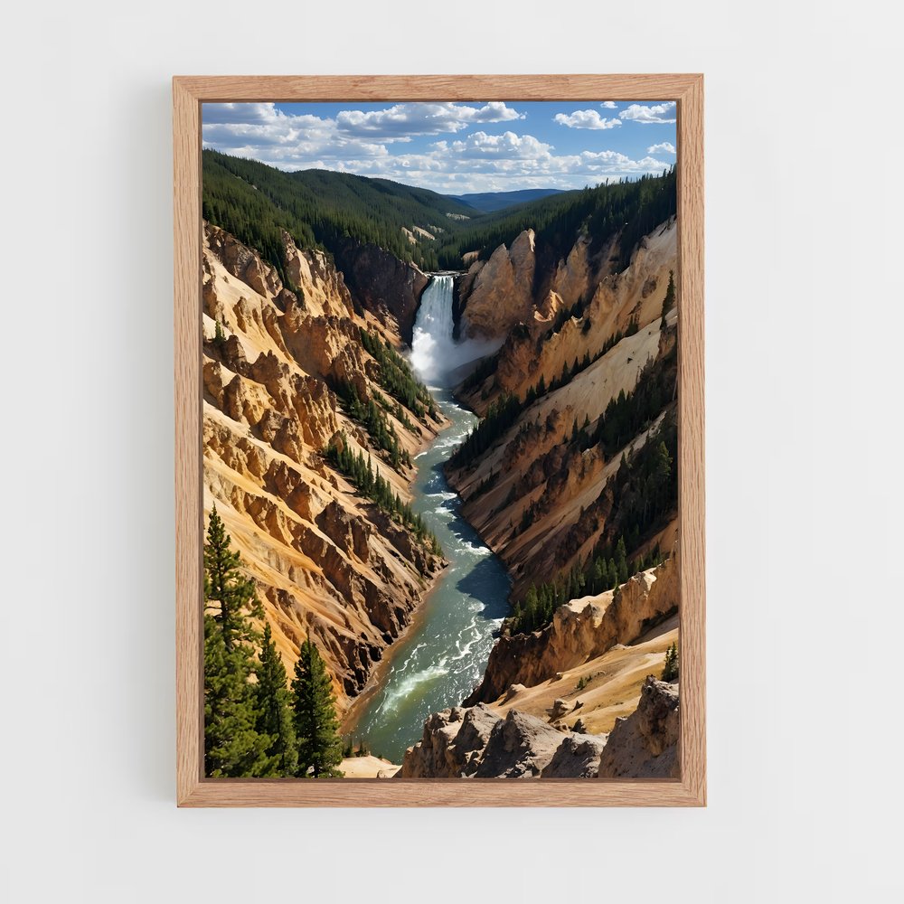 yellowstone-5 cadre Bois clair