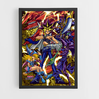 yu-gi-oh-3 cadre Noir