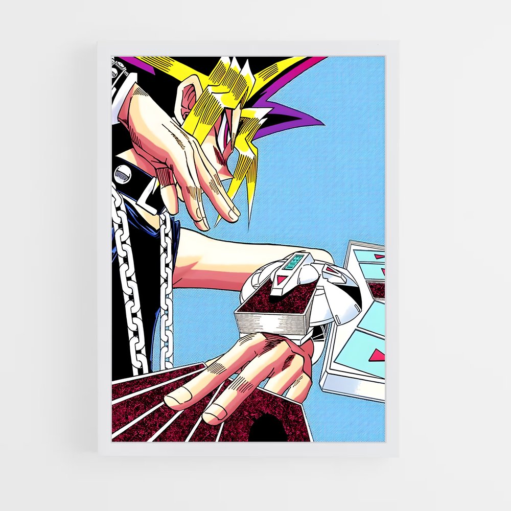 yu-gi-oh-4 cadre Blanc