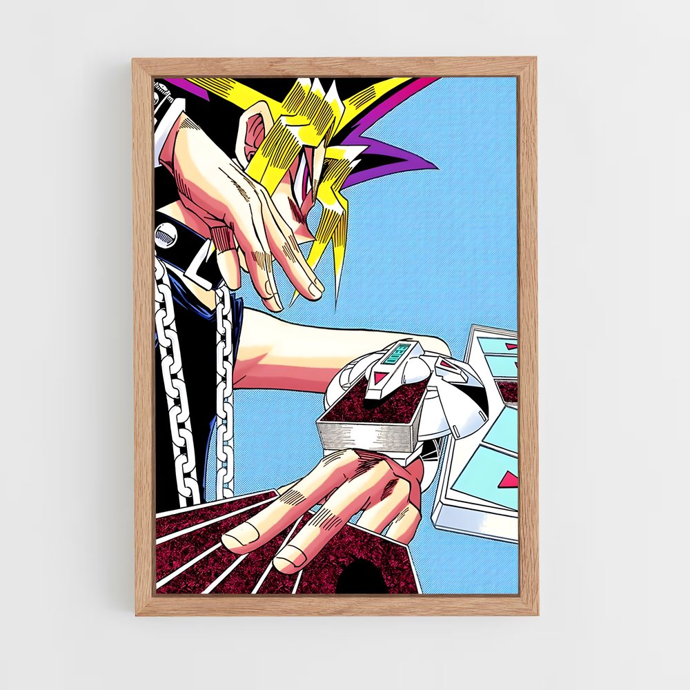 yu-gi-oh-4 cadre Bois clair