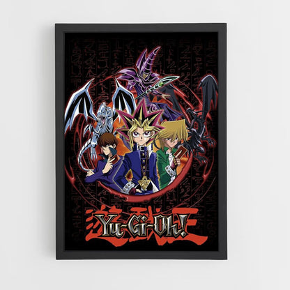 Poster Yu Gi Oh Cartão Traseiro