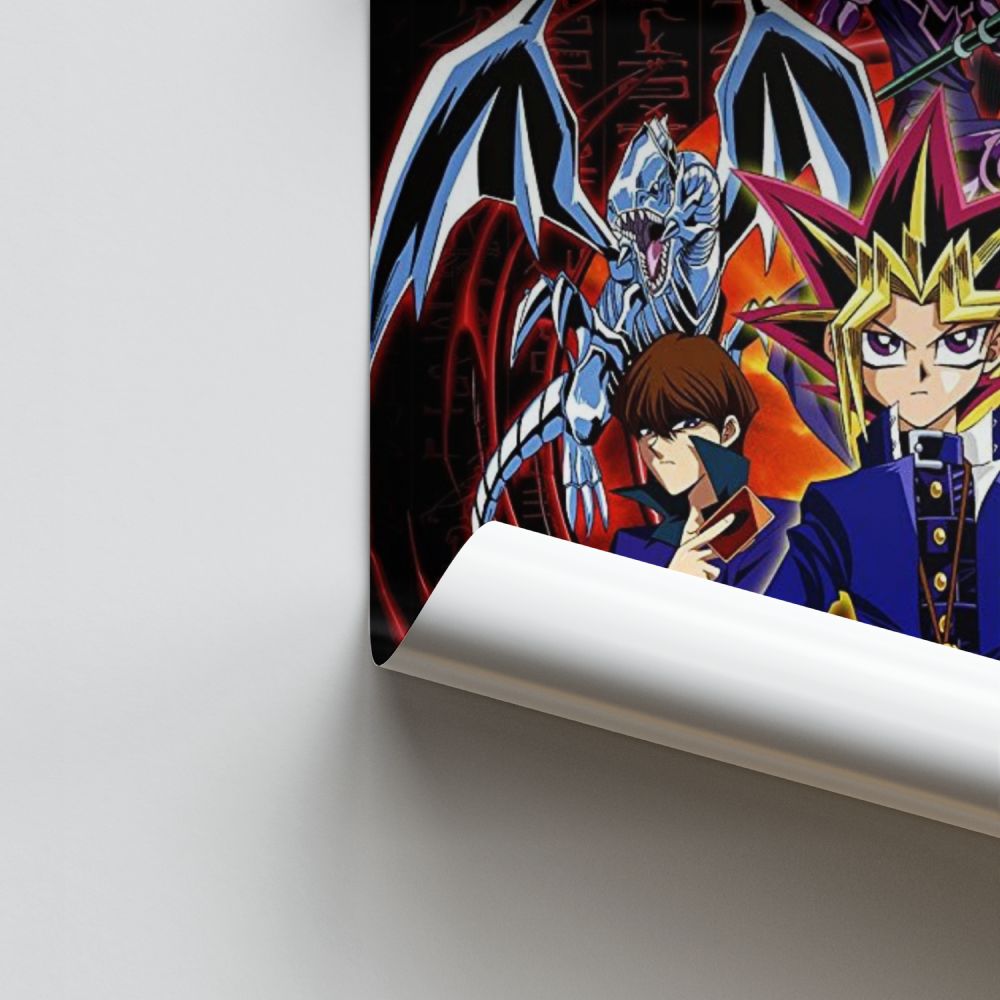 Poster Yu Gi Oh Cartão Traseiro