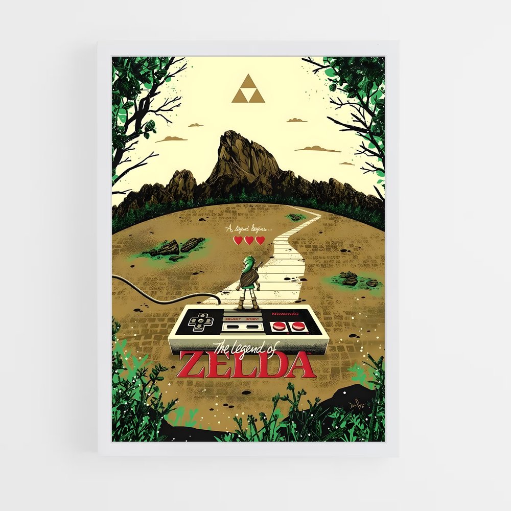 zelda-11 cadre Blanc