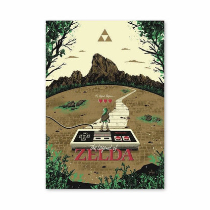 Poster Zelda NES