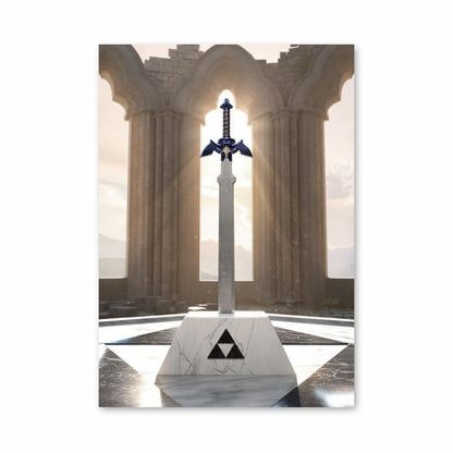 Pôster da Espada Triforce