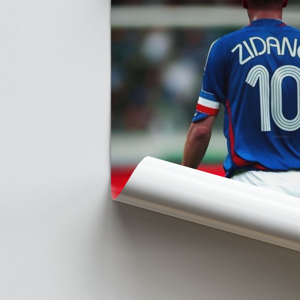 Pôster Zidane 10