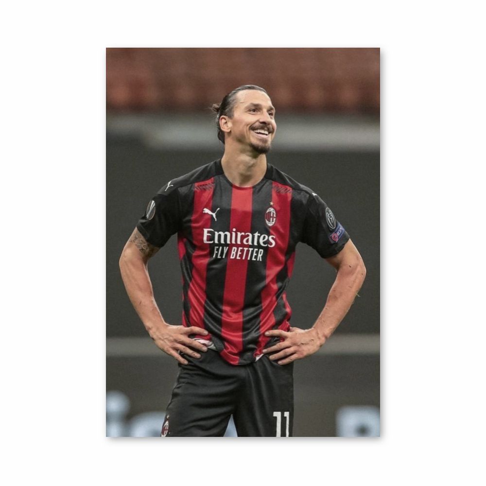 Pôster Zlatan rindo