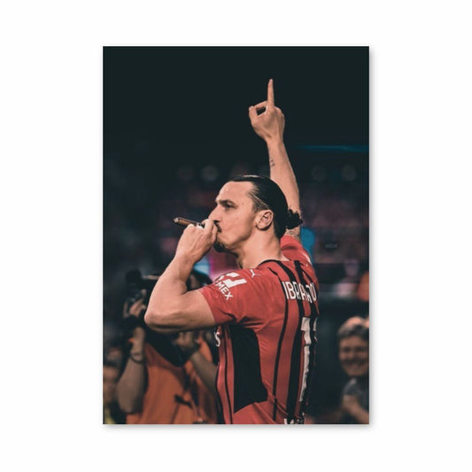 Póster Charuto Zlatan