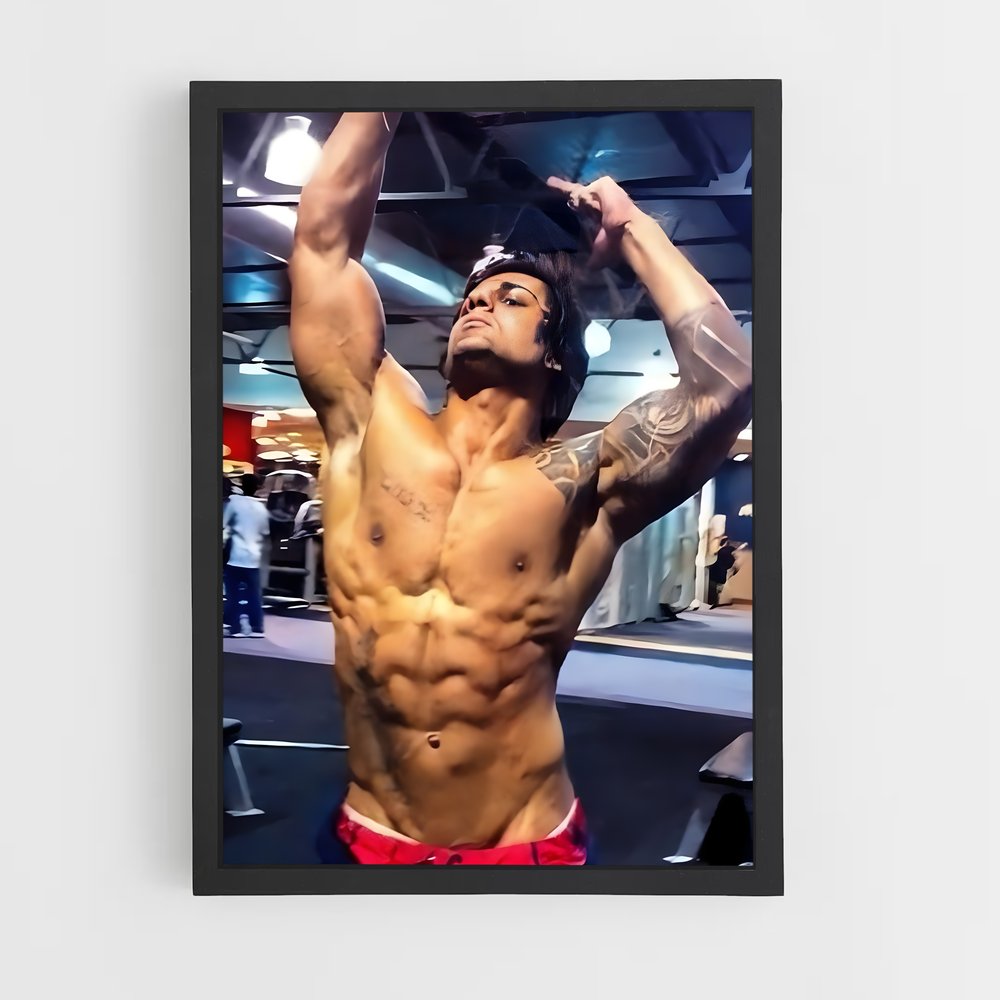 zyzz-2 cadre Noir